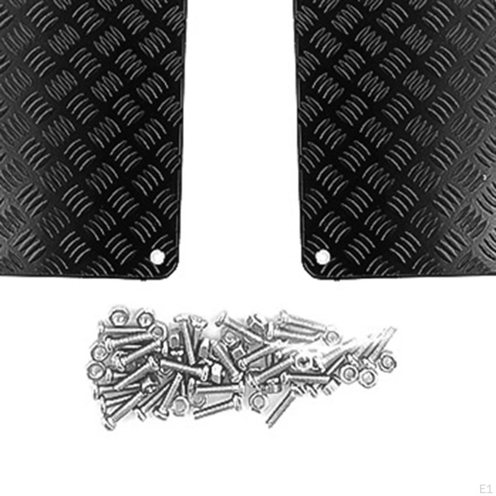 1:10 RC Crawler Engine Cover Trim with Non- And Mounting Hardware