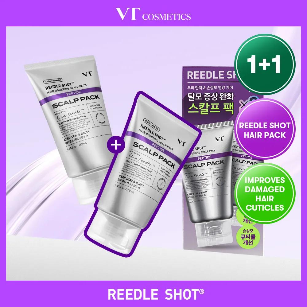 VT Reedle Shot Hair Boosting Scalp Pack 250ml (Set/Single)
