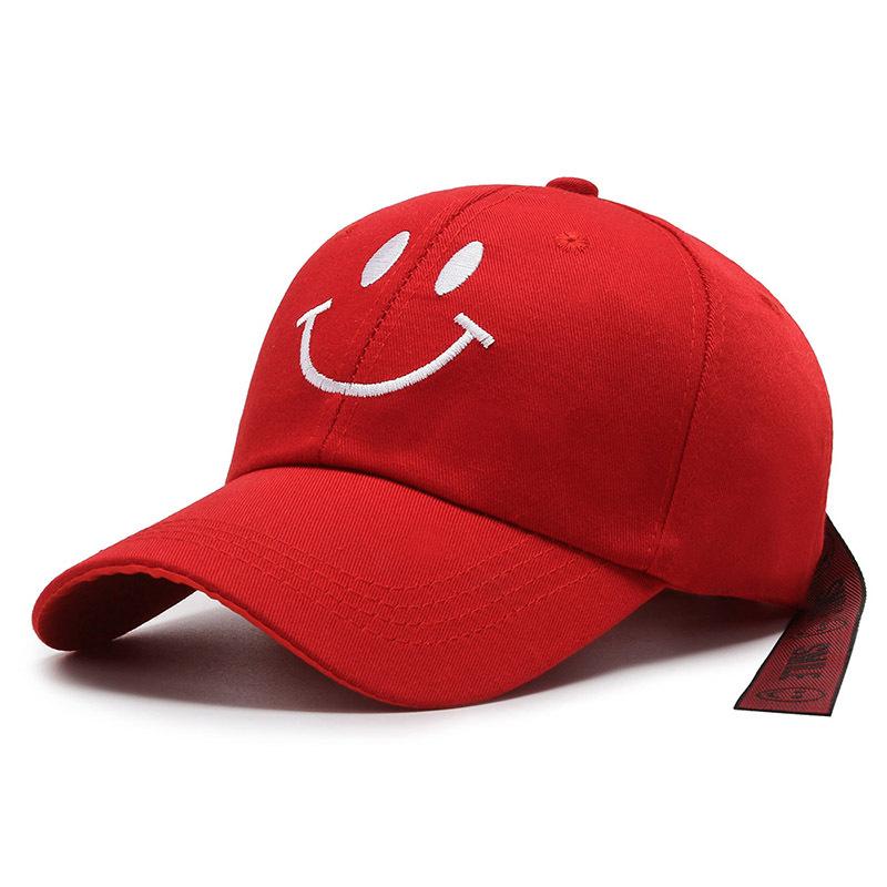 Hat Spring and Autumn New Embroidery Ribbon Baseball Cap Personalized Peaked Hat Outdoor Sun Hat Travel Hat Couple Hat