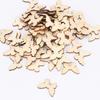 100 Pcs Wooden nament Home Decor Wood Slice Crafts Blank Pieces Sewing Tools Christmas Tree Decorations High Quality Material