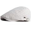 HT3098 Mens Berets Women Breathable Spring Summer Sun Hat Male Female Artist Linen Ivy Flat Cap Male Female Adjustable Beret Cap