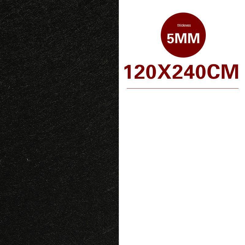 Calligraphy Felt Pad - 5MM Thick Rice Grid Cloth in Black, White, Grey - Ideal for Students