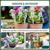 2pcs Plant Watering Globes Self Watering Planter Insert Plant Watering Devices Glass Watering Bulbs for Mushroom Watering Globes Top-Fill Watering