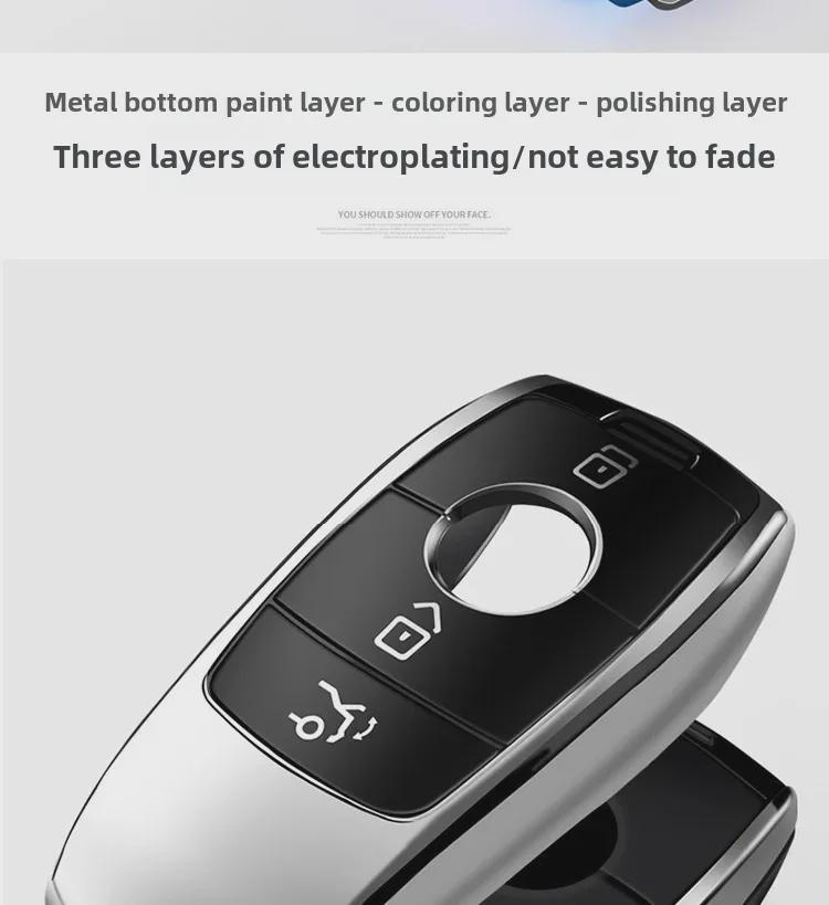 Mercedes-Benz E-Class, C-Class, S-Class TPU Key Cover Shell