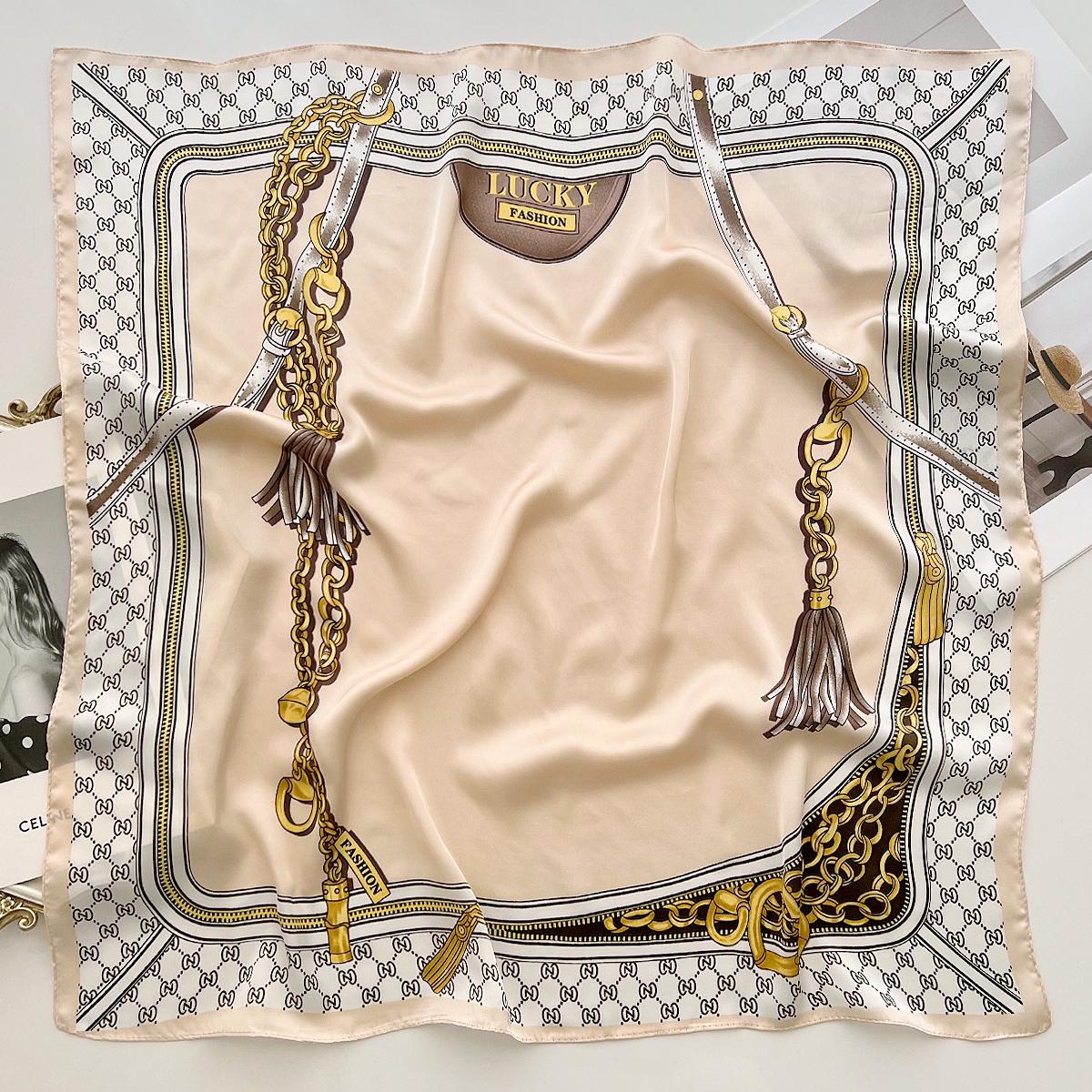 

Новый минималистский маленький квадратный шарф женский шарф профессиональный маленький шарф осенне-зимний теплый шарф шаль темперамент повязка на голову 70*70cm