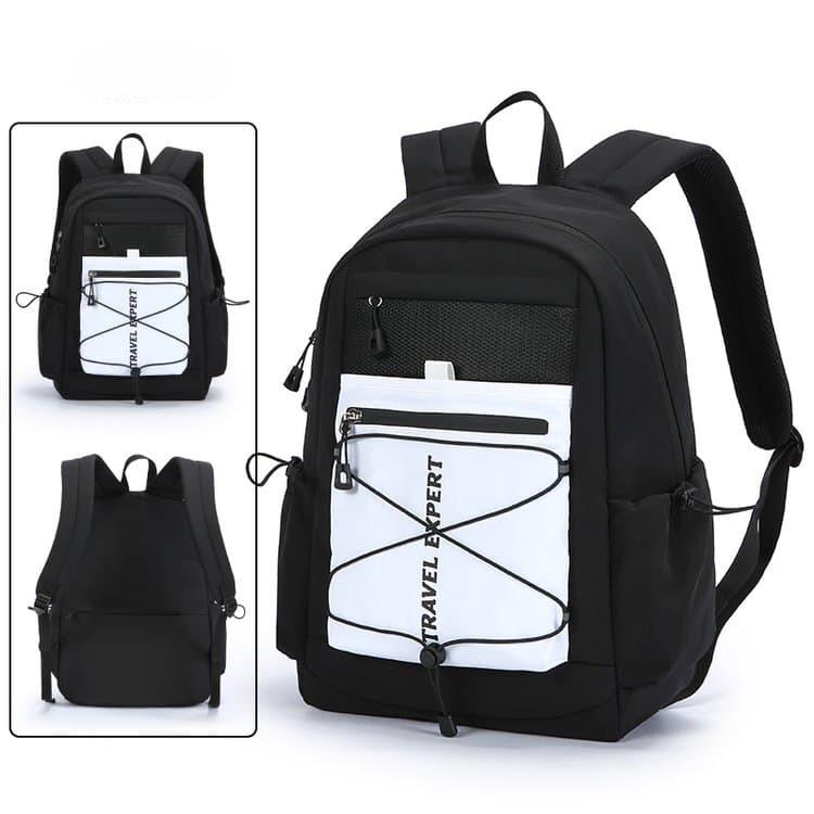 Большой туристический рюкзак с цветовыми блоками, рюкзак для компьютера