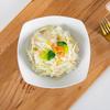 Čtvercová miska na salát 6,77 palce Japonská miska na polévku s nudlemi Lehká Mísa na ramen vhodná do mikrovlnné trouby a myčky nádobí pro domácí kuchyni Restaurace