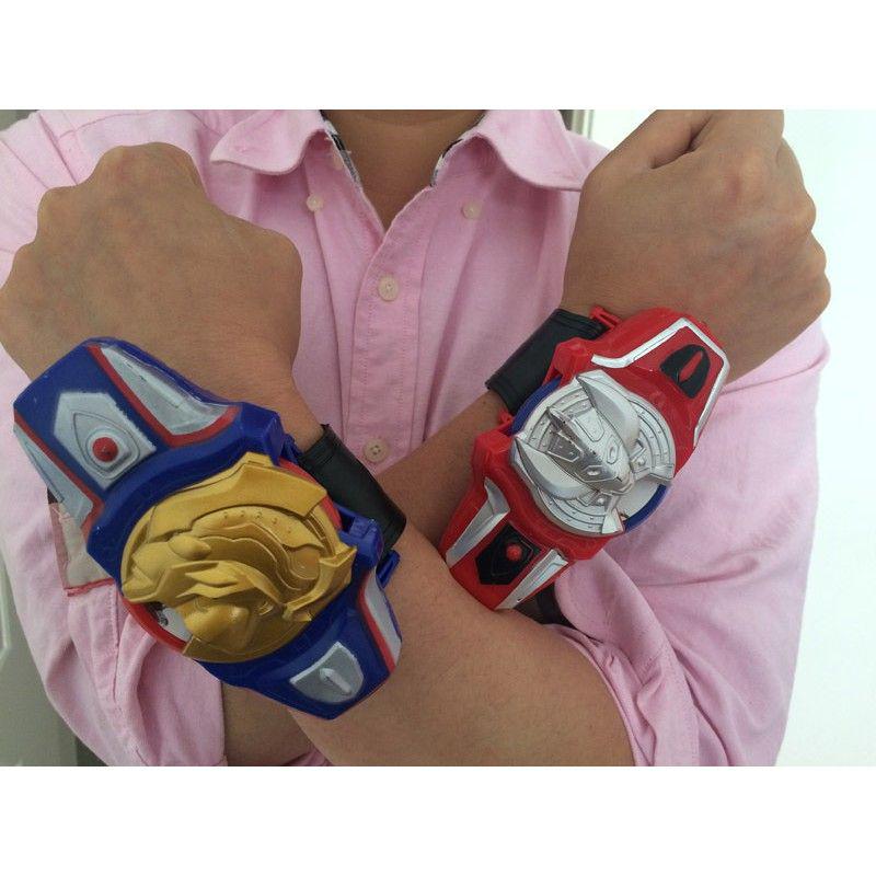 Galaxy Victory Transformation Toy: Ultra Fusion Sound & Light Bracelet for Boys