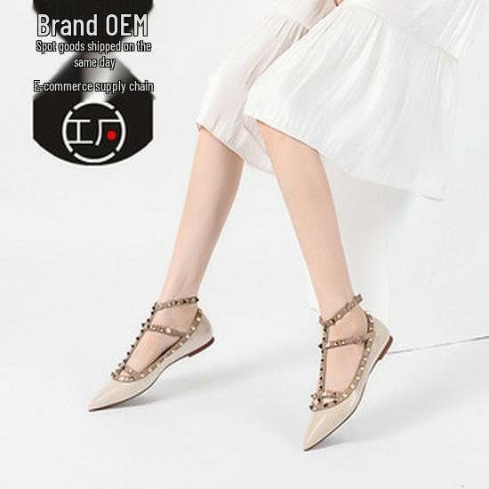 Elegant Pointed-Toe Nude High Heels for Women - 2025 Spring & Autumn Collection