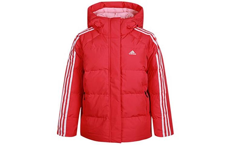 Adidas Down Jackets Women s Pink Hooded Thickened Other GF0003 M