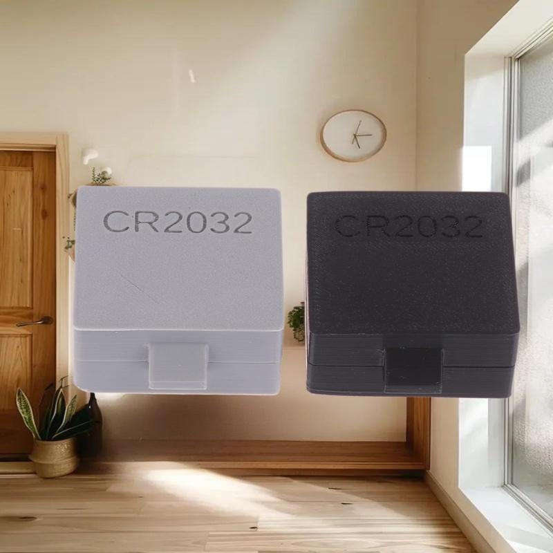 20-Hole CR2032 Battery Box Coin Cell Battery Storage Case Small Battery Organizer Portable Batteries Protective Holder