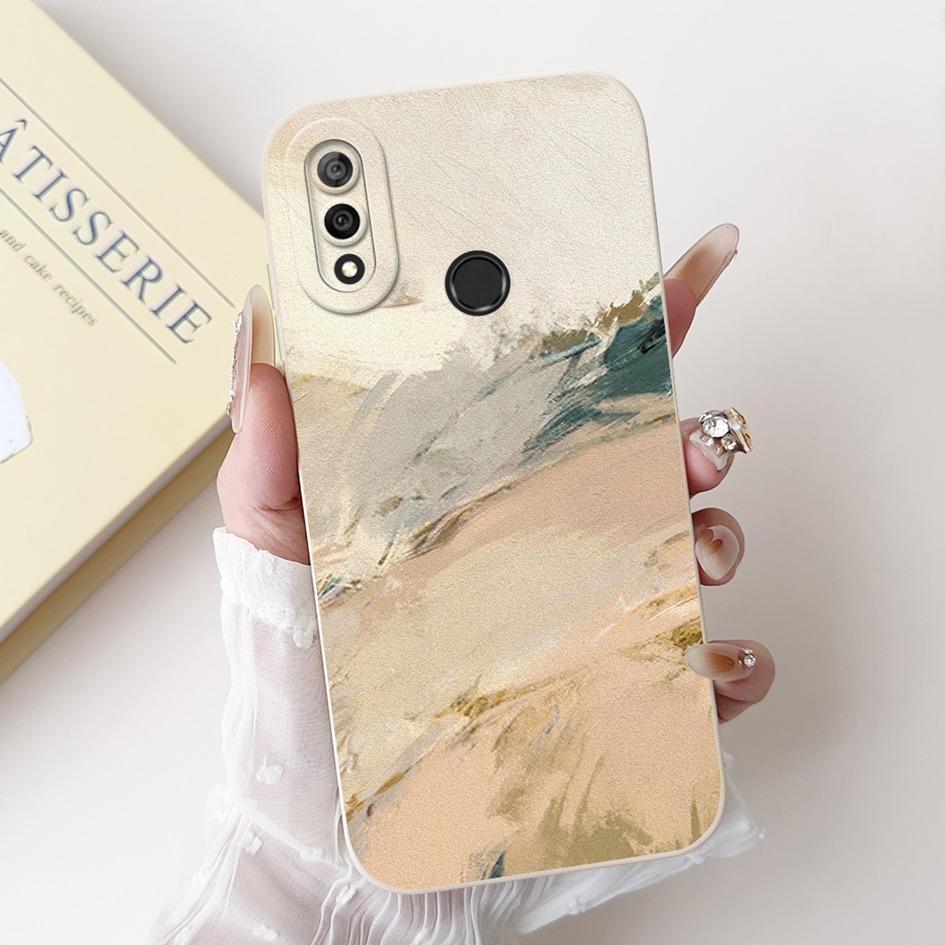 

For Huawei Y9 2019 Case JKM-LX1 LX2 LX3 Fashion Daisy Flower Soft Silicone Shockproof Cover For Huawei Y9 Enjoy 9 Plus Phone Bag Huawei Y9 2019