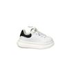 Children's Spring 2026 McQueen White & Black Tail Casual Shoes for Boys and Girls