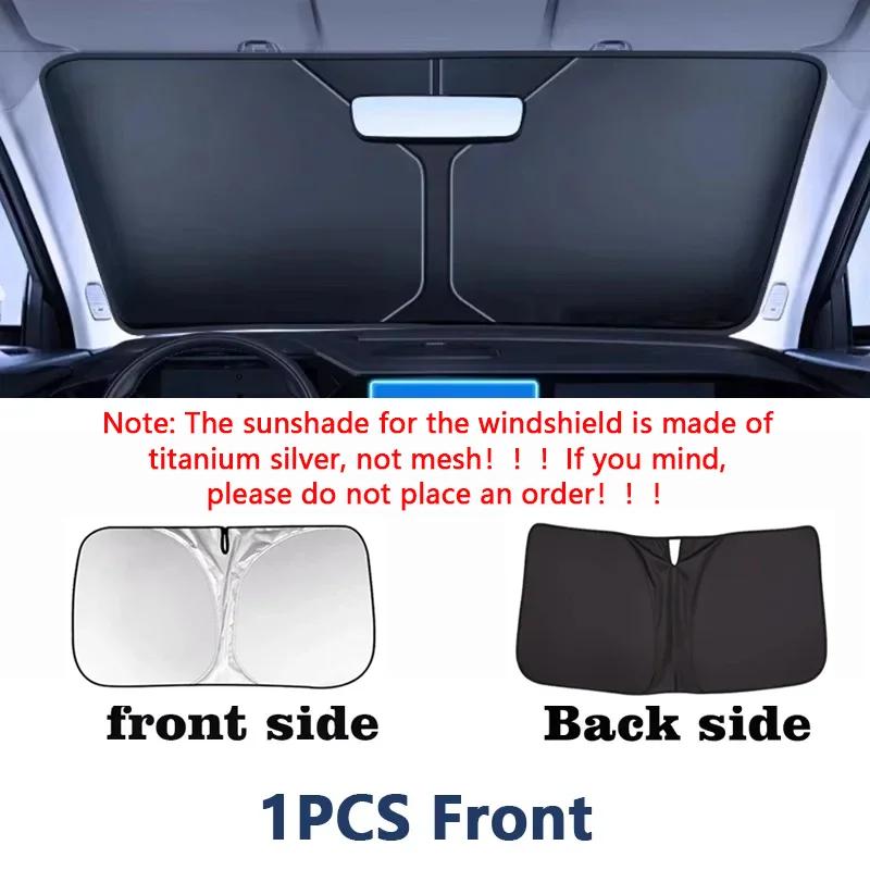 Sun Shades For Volkswagen VW ID.3 ID3 2021~2025 2023 Sunshades Heat Insulation Curtains Privacy Windows Visors Car Accessories