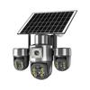 V380PRO 9MP 3-Lens Solar-Powered Camera with 3-Axis Gimbal and Night Vision