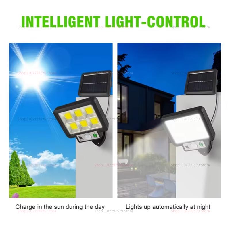 Solar Garden Lights Outdoor Solar Led for Outdoor Wall Light Sunlight Lamp Lighting External Spotlight Lamps Spotlights Lantern