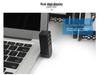 3-Port Rotating USB 2.0 Hub Splitter
