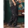 Pantaloni Cargo da Uomo da Campeggio All'Aperto Stile Giapponese Estivi Vestibilità Ampia Pendolarismo Alpinismo Pantaloni da Paracadutista Gamba Dritta