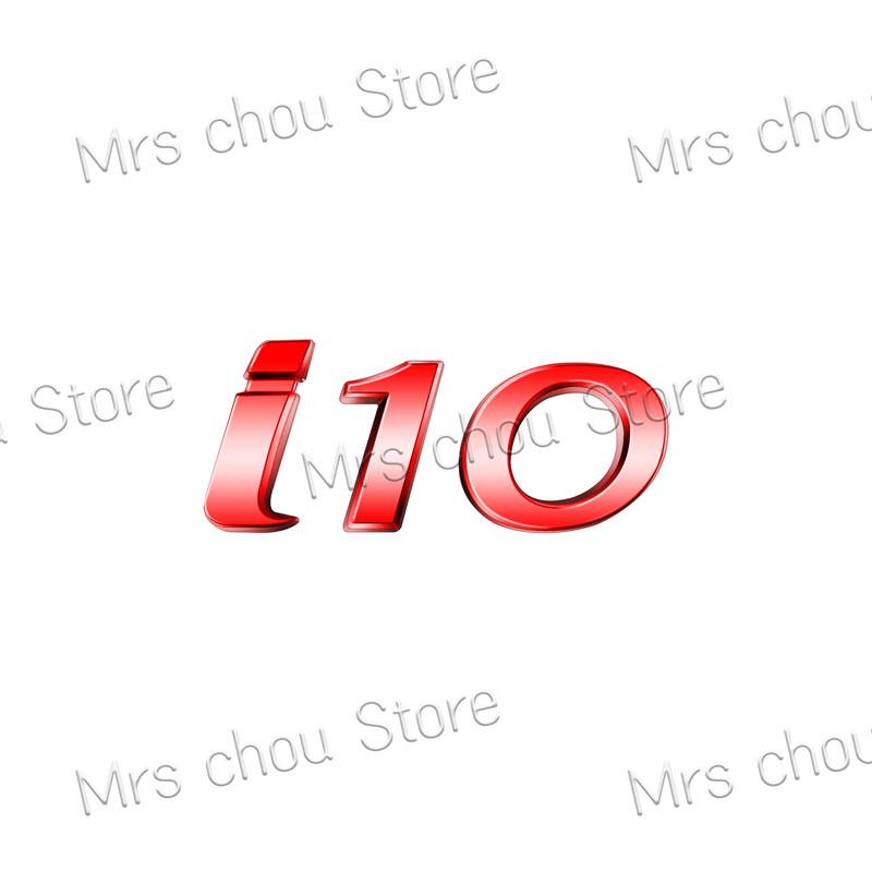 

3D Metal Car Styling Emblem Body Side Badge Rear Trunk Decor Sticker For I10 I20 I30 I40 IX25 IX35 Logo Accessories