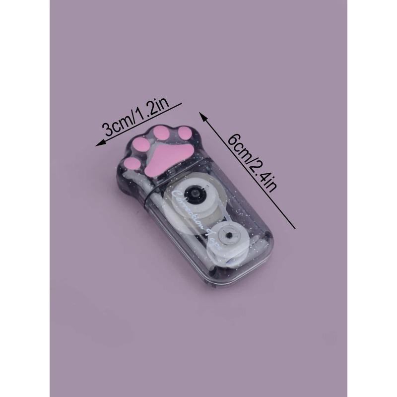 1piece School Supplies Cat's Paw Correction Tape Compact and Portable Correcting The Wrong Stationery