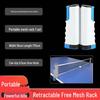 Portable Retractable Table Tennis Net with Indoor/Outdoor Stand and Net Cloth