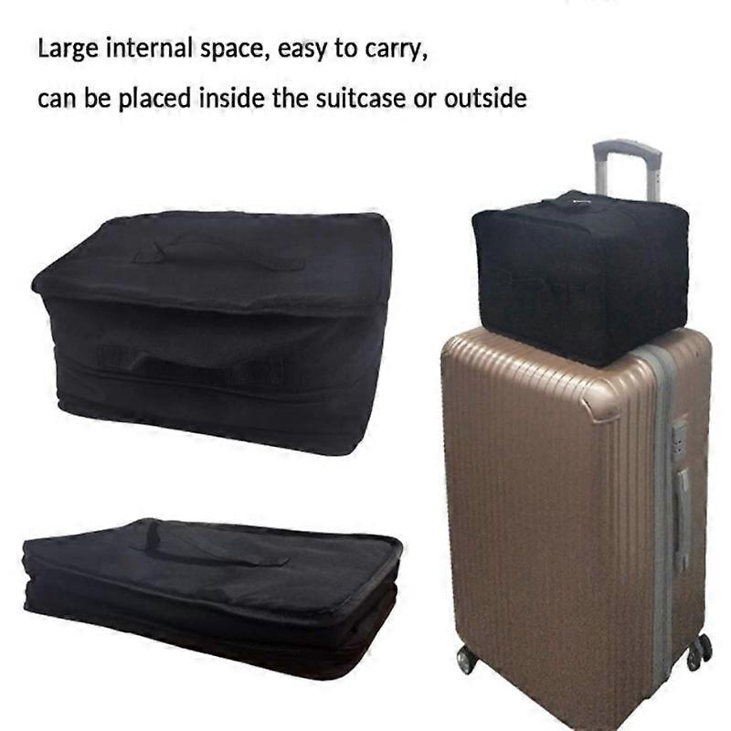 Zewnętrzna podróż służbowa trójwarstwowa wisząca torba do przechowywania ubrań składana siatkowa torba do przechowywania