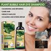 Soin Capillaire Mousse Botanique Cheveux Noirs Naturels Cheveux Auburn Beauté Soin Capillaire Couleur Facile Longue Durée Doux et Non Irritant
