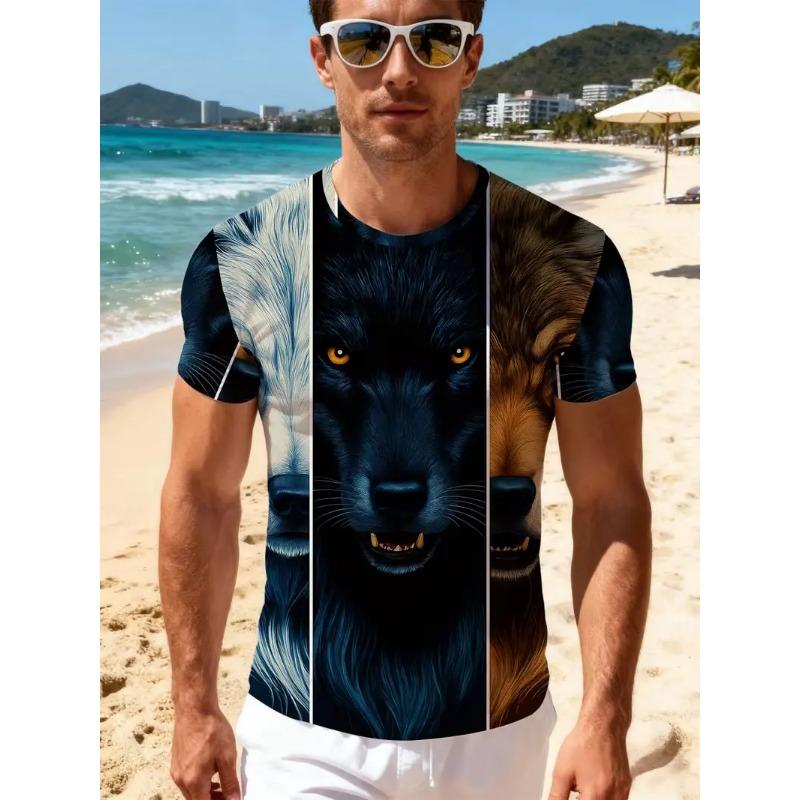 

[Pilsen Selection] Men s fashionable casual short-sleeved breathable T-shirt XL