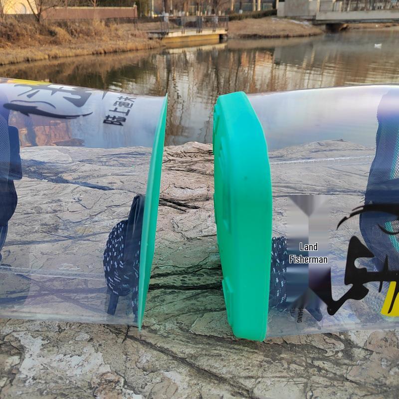 Transparent Foldable Fishing Bucket with Rope for Live Fish and Bait