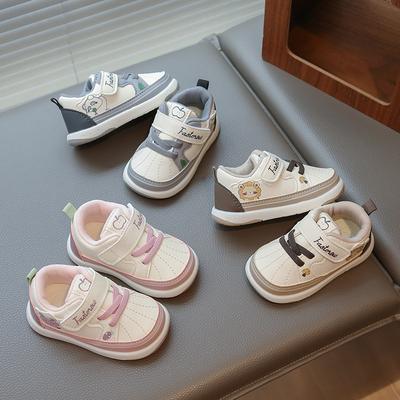 Baby Toddler Shoes Spring and Autumn Women 0 1-2 Years Old Baby Non-slip Soft-soled Shoes Men and Children Breathable Single Shoes Infants and Todd
