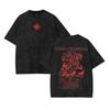 Adventure Anime T-shirt Gothic Washed Oversized T Shirt Men's Unisex Clothing Short Sleeve Cotton Tees Tops