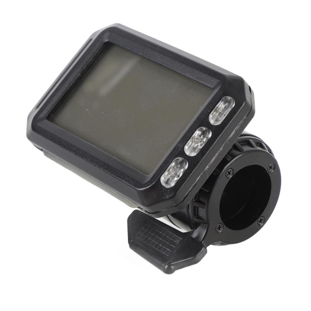 Electric Scooter LCD Meter 3 Buttons Water Proof 6Pin Male Connector Power Speed Display Dashboard F