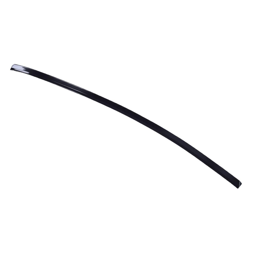 Car Rear Spoiler Roof Lip Rubber Low Noise Double Sides Adhesive Trunk Spoiler Trim Strip Sticker Black