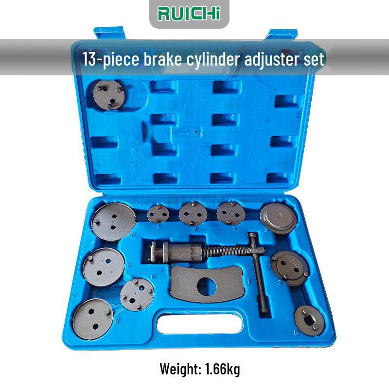 22-Piece Disc Brake Pad and Cylinder Adjustment Tool Set