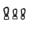 Climbing Carabiner D Shape Swivel Mountaineering Traction Rope Buckle Hook Safety Lock Outdoor Climbing Equipment Accessory