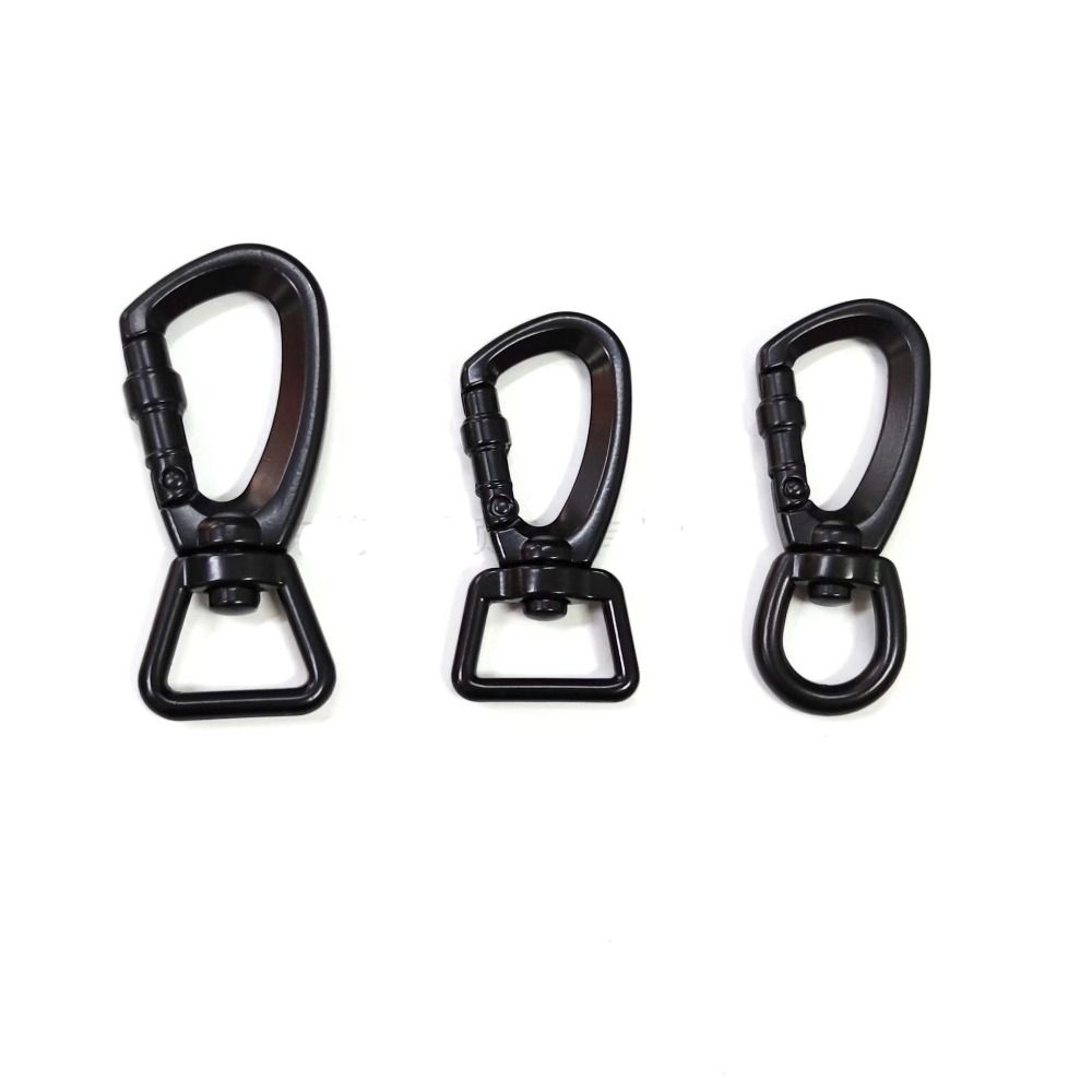 Climbing Carabiner D Shape Swivel Mountaineering Traction Rope Buckle Hook Safety Lock Outdoor Climbing Equipment Accessory