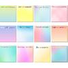 Zonon 12 Pieces Pirational Sticky Notes 3 X 3 Inch Motivational Fun Notepads Positive Gifts for Teacher Nurse Coworkers Work Studying