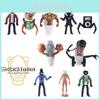 Jiachi Al735790819338 Toilet Man And Surveillance Man Toy Building Blocks Titan Sound Man Action Figure