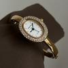 Berühmte Marke Damenuhr Diamantbesetztes Ovales Zifferblatt Quarz Armbanduhr Luxuriöses Geschenk Armbanduhr Dropshipping Uhr Reloj Mujer