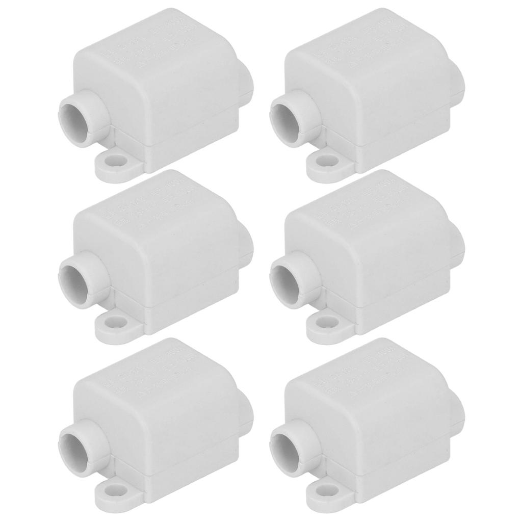 6PCS Wire Connector T Type Splitter1000V 100A High Power No Break Quick Connectors ZK‑1216