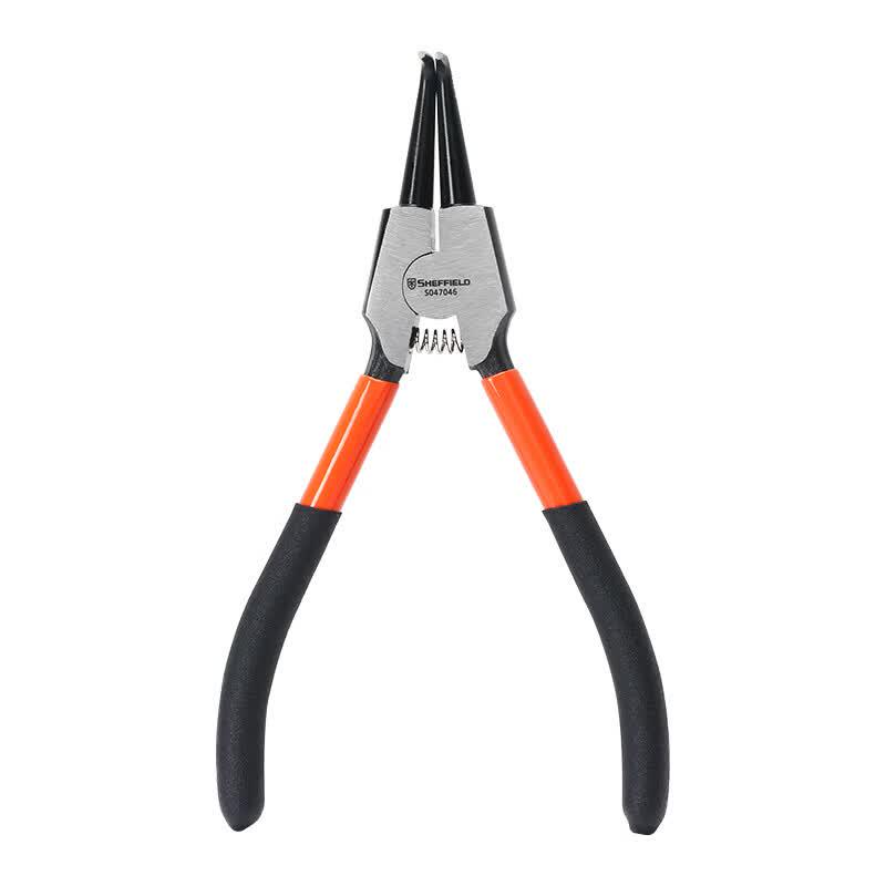 Steel Shield External Bent Circlip Pliers