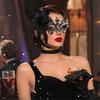 Women Masquerade Mask with Rhinestones Ball Prom Mask Venetians Party Mask Half Face Lace Mask Eyemask Mardi Gras Mask