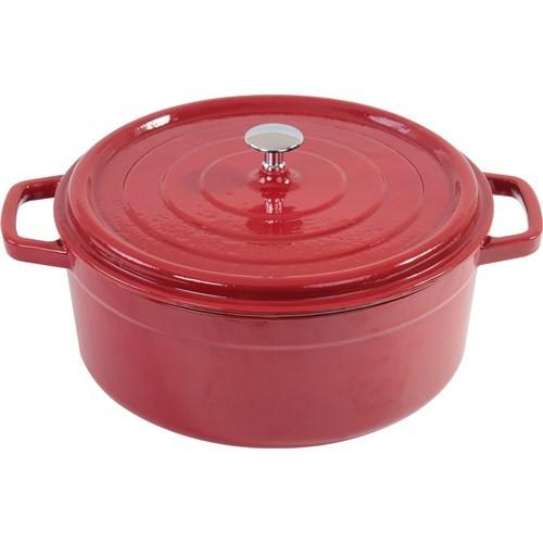 

Круглый горшок - диаметр(ОН)24 см - Красный