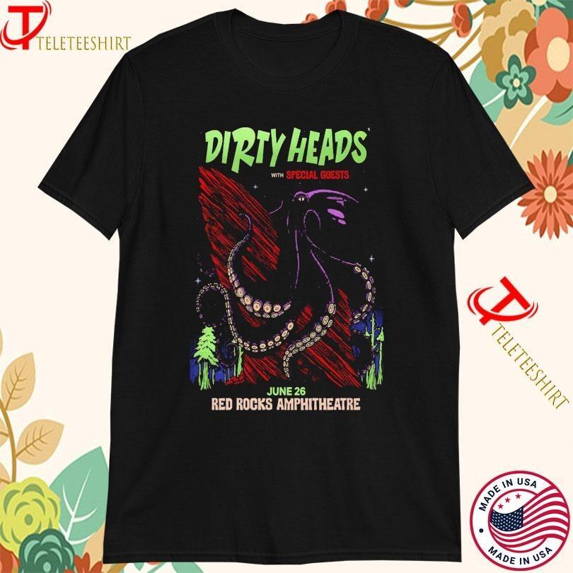 Dirty Heads June 26 2026 Red Rocks Amphitheatre Morrison CO T-shirts L