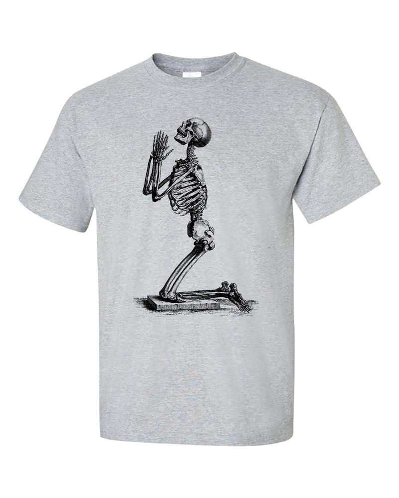 Praying Skeleton by William Cheselden TShirt