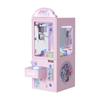 Claw Crane Machine, Medium-Sized Arcade Game Machine with Light & Sound, Adjustable Steel Claws, Precise Toy Candy Grabber Prize Dispenser Vending