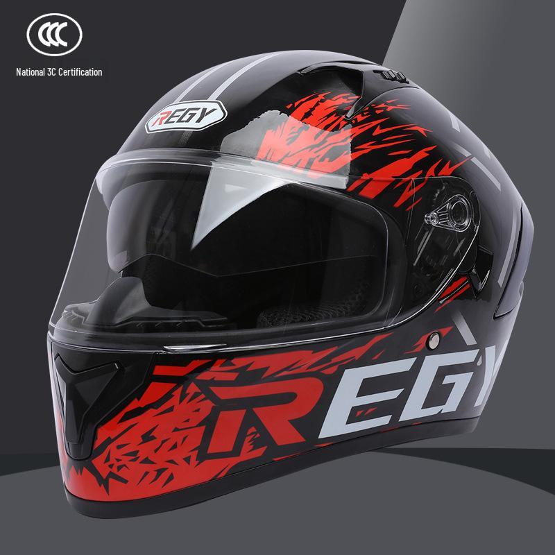 Hot-Selling DOT Certified Dual Visor Motorcycle Helmet with Color Mirror