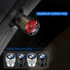 4Pcs 3D Metal Car Wheel Tire Valve Cap Dust-proof Cover For BMW M X1 X3 X5 X6 E90 E70 F30 F10 F20 E87 E60 E39 E46 Accessories FLUTW1