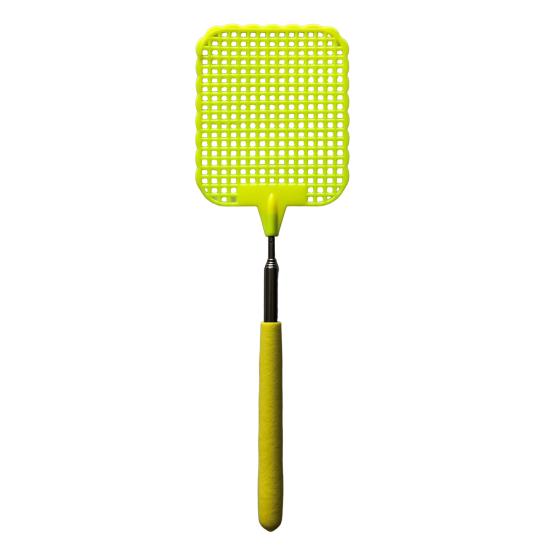 

Yousheng Раздвижная мухобойка с телескопической ручкой из нержавеющей стали, мухобойка для насекомых, портативная мухобойка для борьбы с комарами, для использования на кухне и на открытом воздухе жёлтый