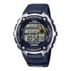 Serie YOUTH-Pantalla Digital de Disco Moda Casual Pantalla Digital LCD Cronógrafo de Onda de Radio Resistente al Agua Deporte Movimiento de Cuarzo WV-200R-2AJF
